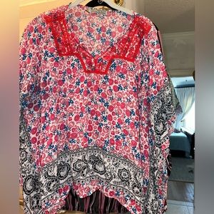 Behind the Seams Batwing Blouse Medium